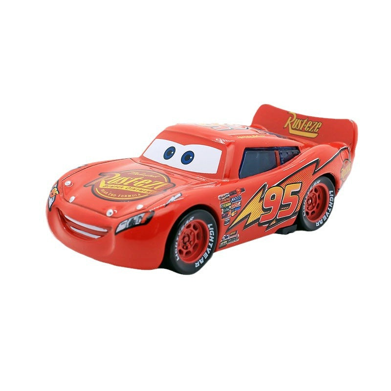 Car Story Lightning McQueen McQueen Alloy Car Road King Toy Car Model Sheriff Chino Car